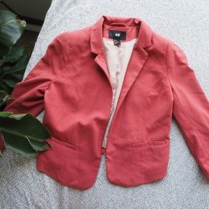 H&M Peachy Pink Blazer